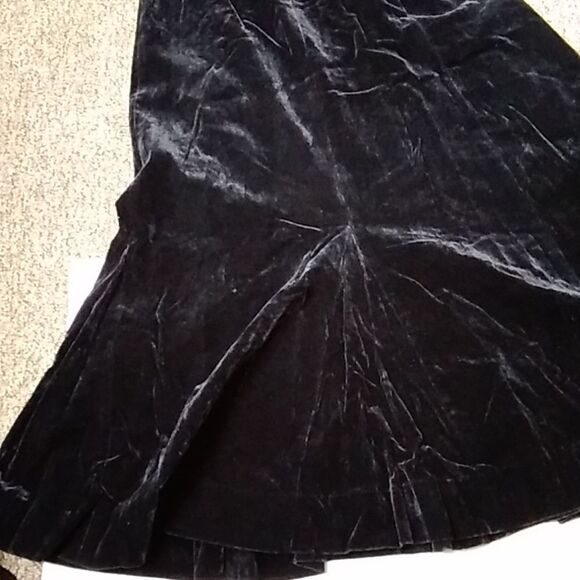 Vintage Della Juniors California Velvet Skirt Size XS/S - Picture 4 of 12